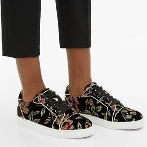 Louboutin Vieira Orlato red sole sneakers sz 38